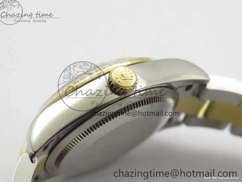 Best AAA Replica Sites Sticks YG BP Edition Black WaterResistant Bracelet Datejust on 278273 2718 SS Best Markers Dial Maker YG 31mm SS Oyster 0112